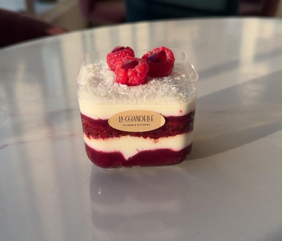 Velvet Coconut Trifle
