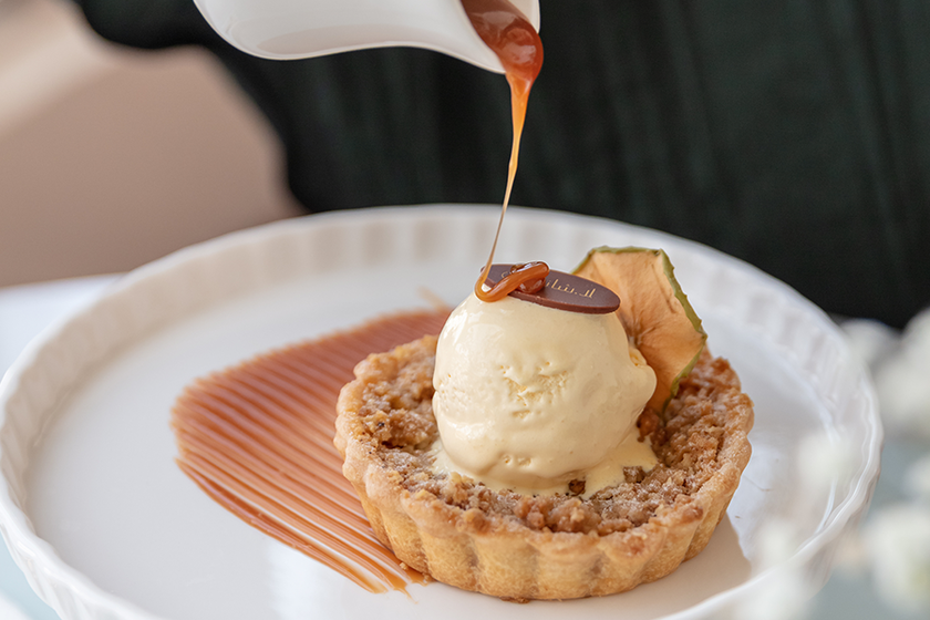 Apple Crumble Pie